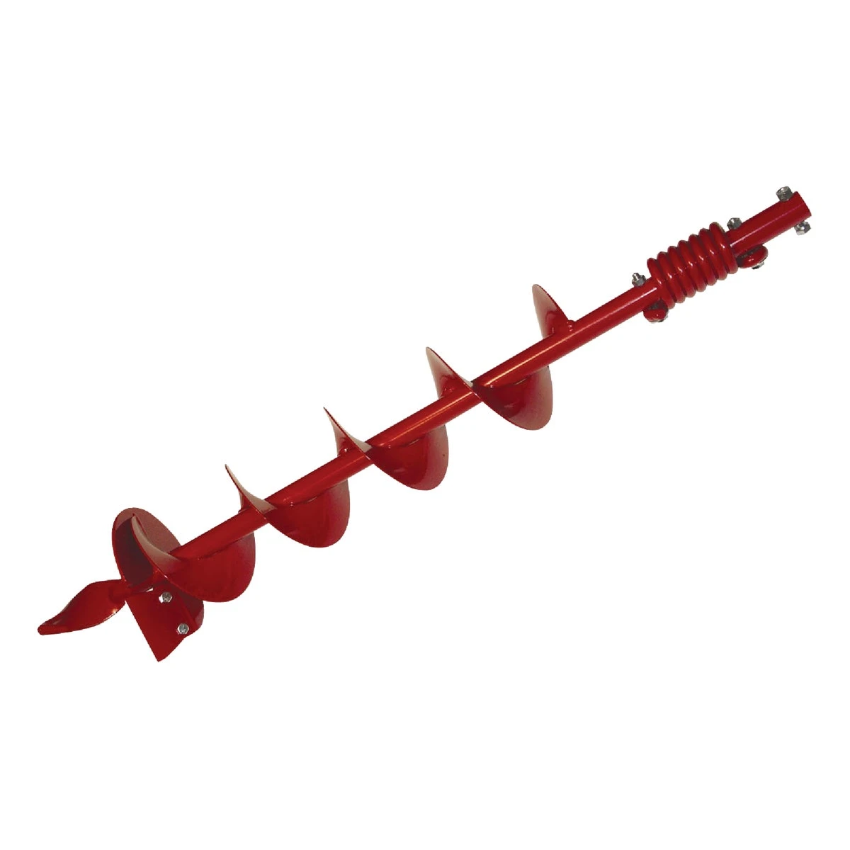 6 Inch Diameter Earth Auger Bit With Flex-coil Shock Spring - Model Ea6f