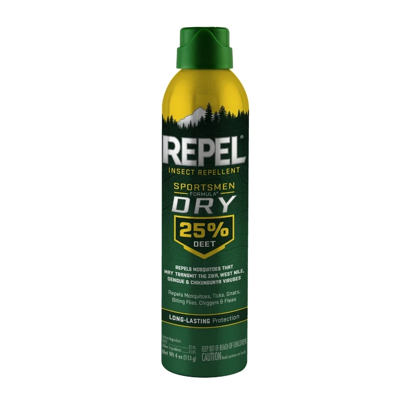Sportsmen 4 Oz. Dry Insect Repellent Aerosol Spray With 25% Deet