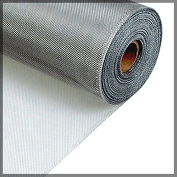 Bright Aluminum Screening Roll Measuring 28 Inches by 100 Feet