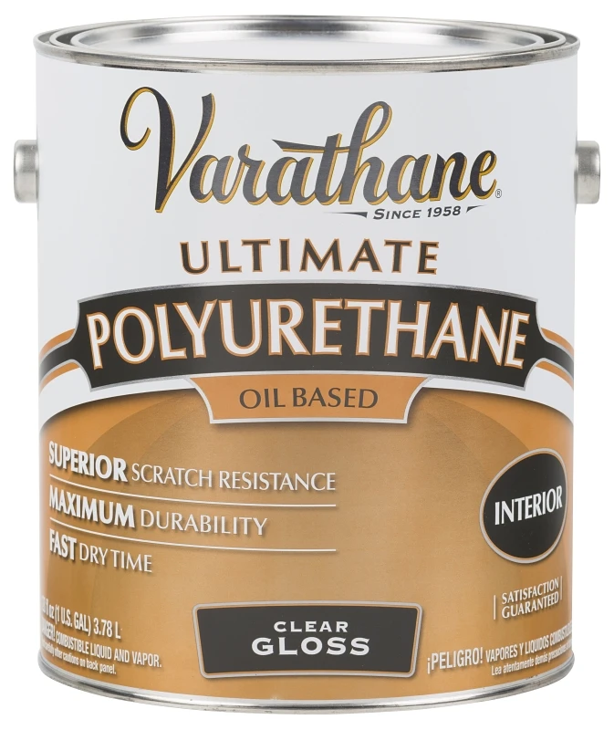 Gloss Interior Oil-Based Premium Polyurethane, 1-Gallon