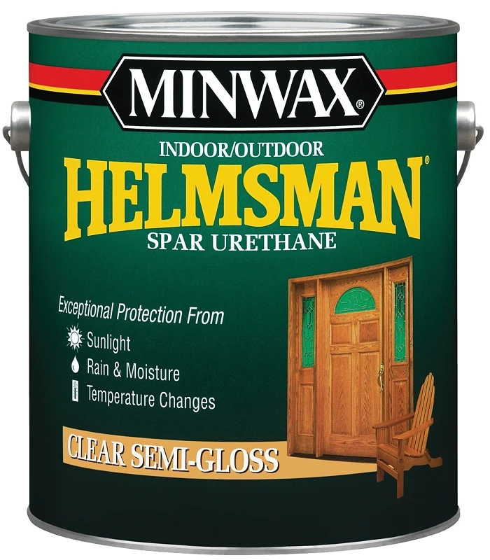 Helmsman Spar Urethane Semi-Gloss Exterior Wood Finish 1 Gallon