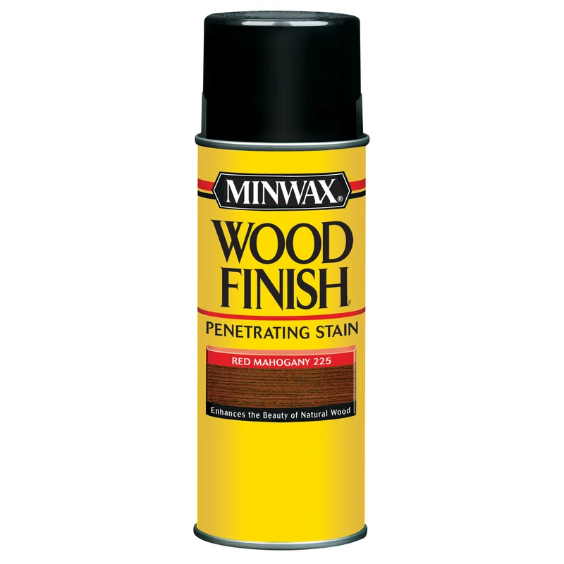 Wood Finish Semi-transparent Red Mahogany Oil-based Wood Stain 11.5 Oz Aerosol