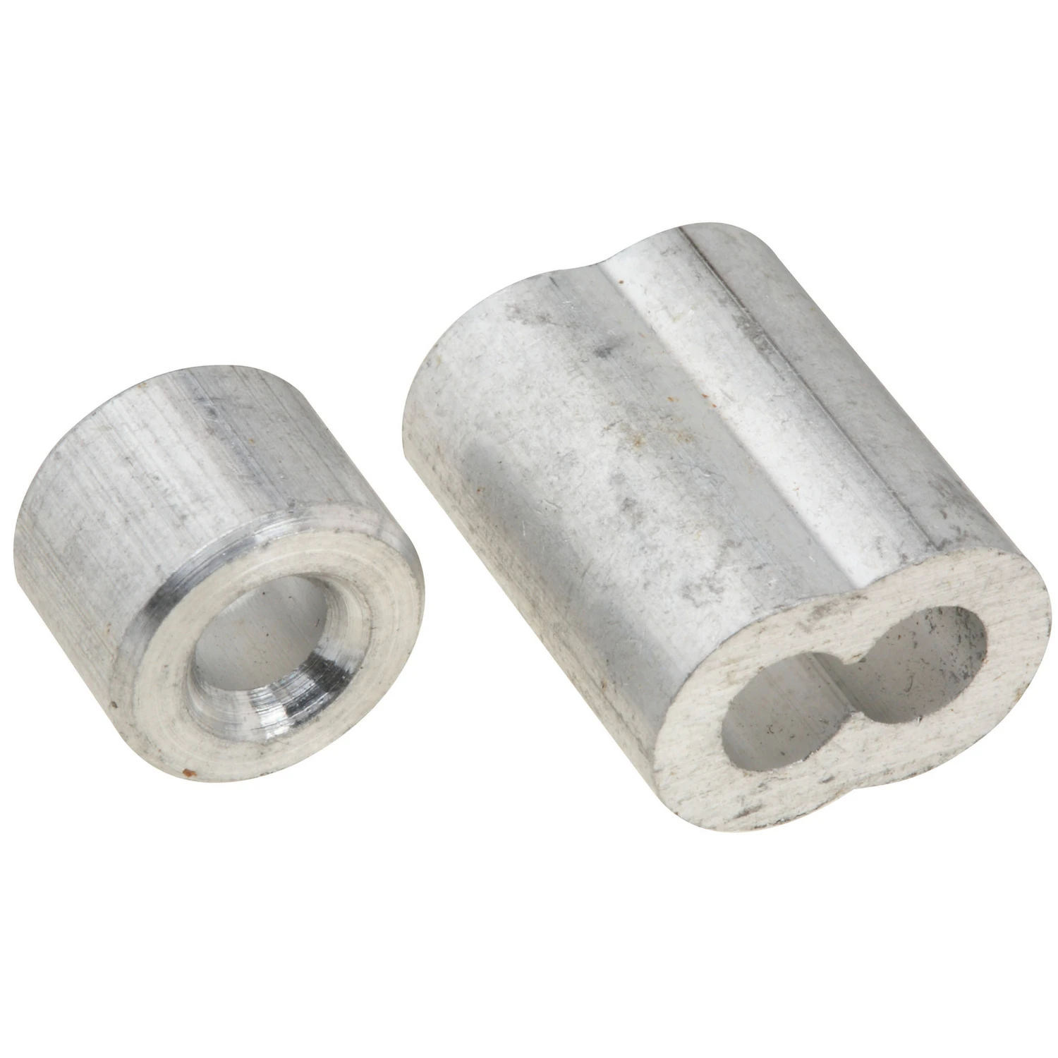 Aluminum Ferrules/Stops, 5/32 In., 2-Pk.