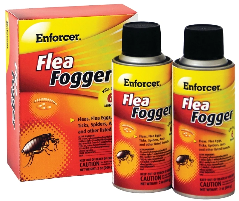 Enforcer 2 Oz. Flea Indoor Insect Fogger (2-Pack)