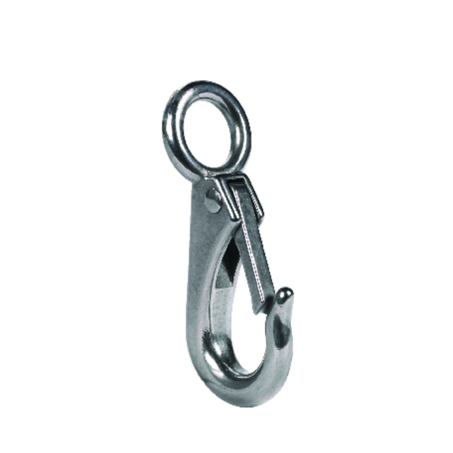 Stainless Steel Rigid Round Eye Quick Snap, 0.75 Inch Diameter