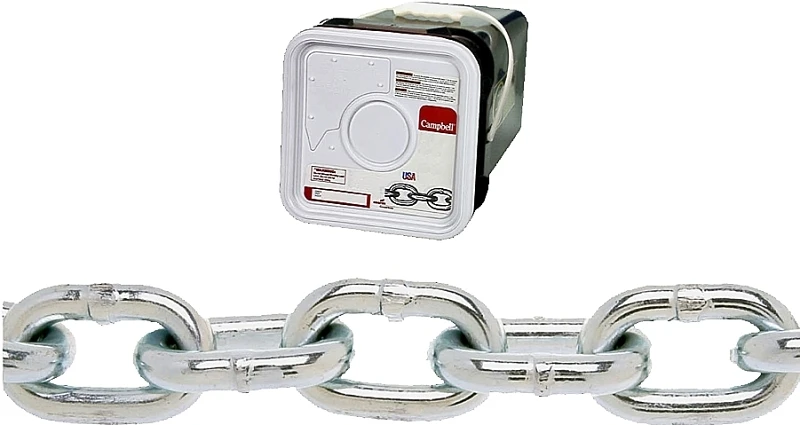 5/16 In. X 75 Ft. Zinc-plated Low-carbon Steel Proof Coil Chain