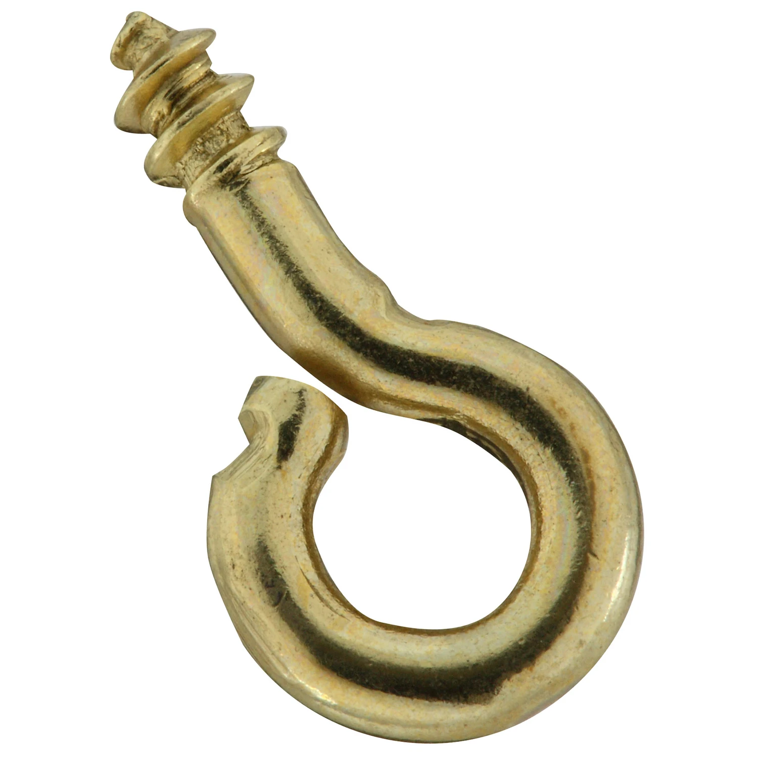 Screw Eye, Small, Brass, 3/4-In., #212-1/2, 7-Pk.