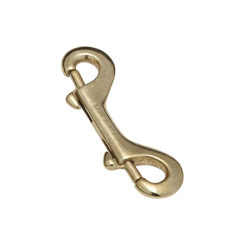Bronze Double Bolt Snap, 3 and 7 Sixteenths Inches Length