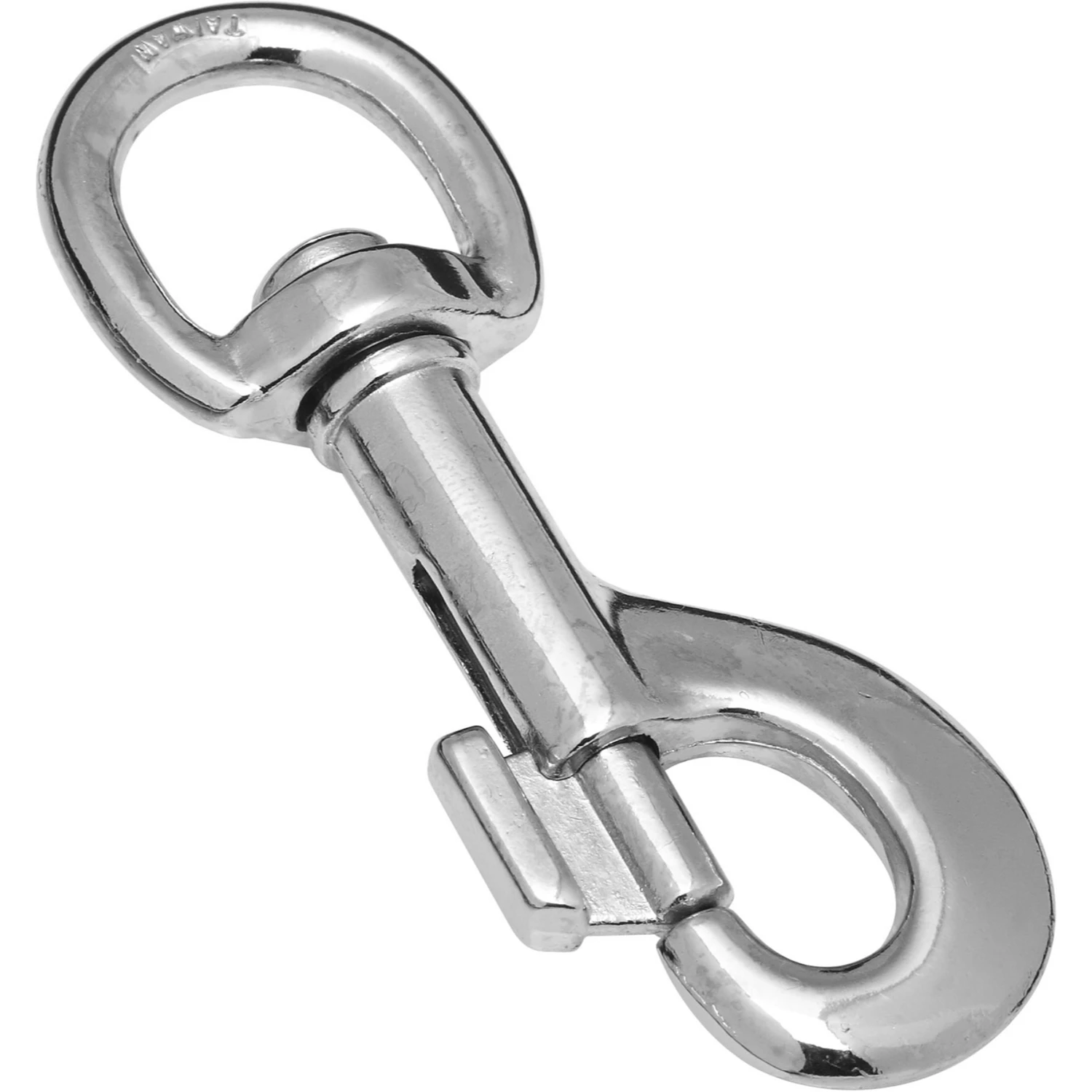N222-596 5/8" X 3-1/2" Nickel Bolt Snap, 115 Lb Working Load