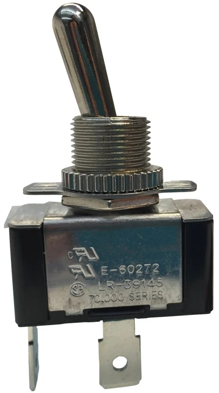 Toggle Switch, SPST, 125-Volt, 20-Amp, 3/4-HP
