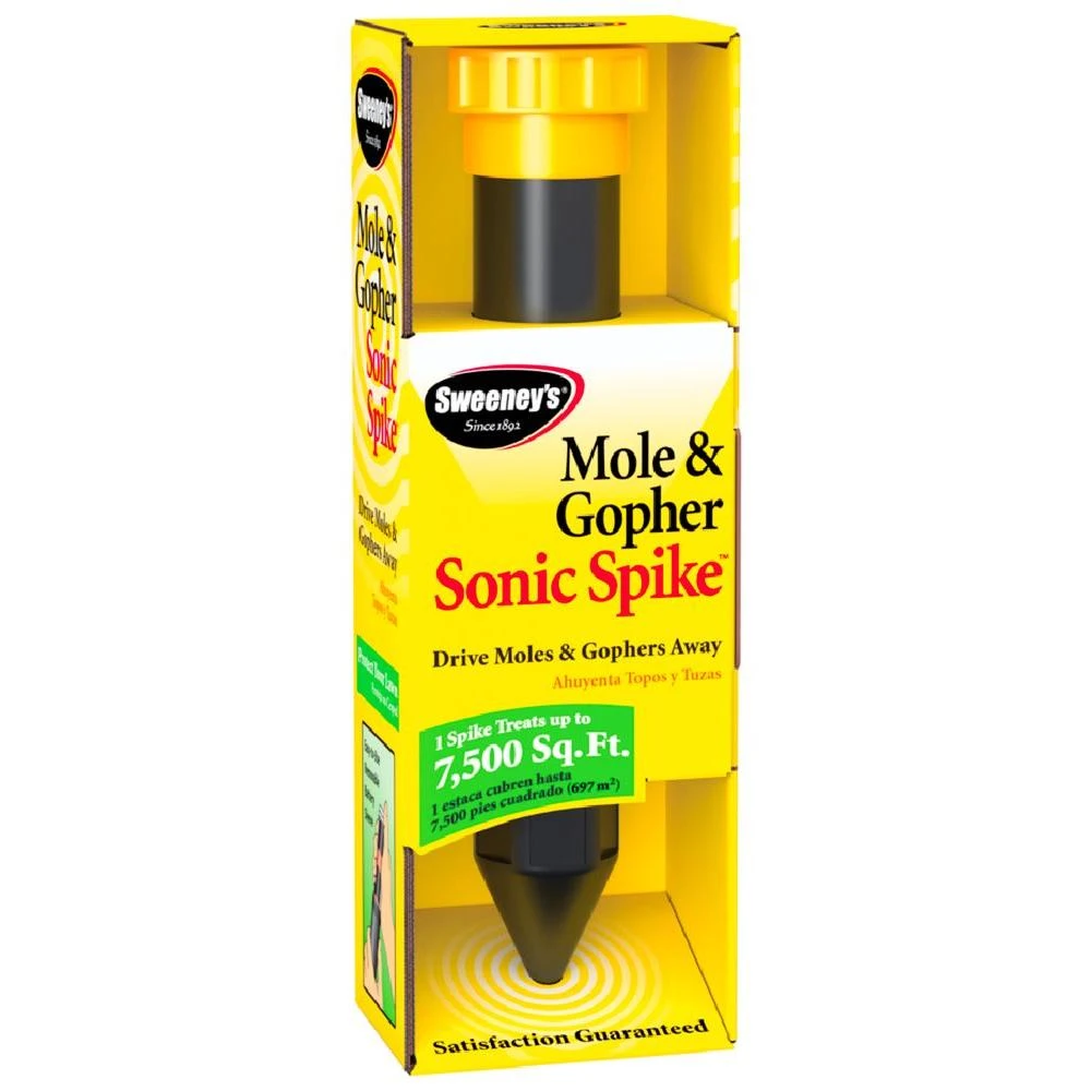 Mole And Gopher Sonic Spike, Model S9012-1, Single Pack Pest Control