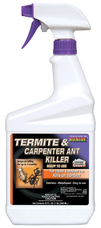 Termite & Carpenter Ant Control, 1 Quart - Ready To Use Insect Killer