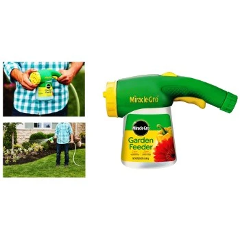 1 Lb. Garden Feeder With Hose End Sprayer And 24-8-16 Plant Food