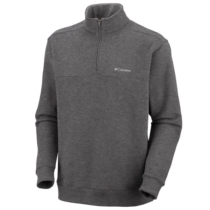 Men's Hart Mountain Ii Half Zip Pullover - Xl - Charcoal Heather