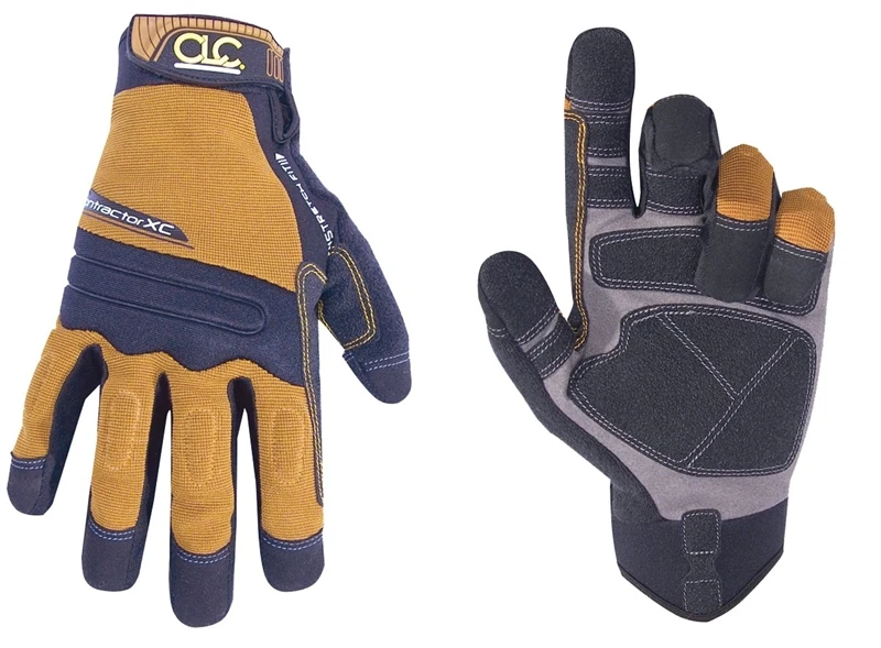 160x High-dexterity Extra Large Work Gloves With Hook-and-loop Cuff And Terry-wipe Thumb