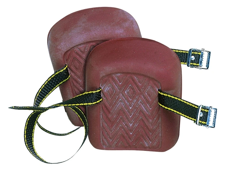 317 Natural Foam Rubber Lightweight Knee Pads With Adjustable Straps