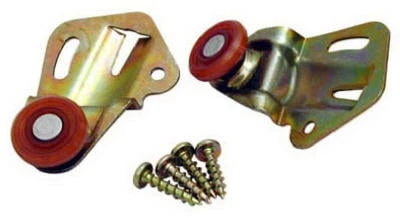 Universal Sliding Door Replacement Hanger with 7/8 Inch Wheel and 3/8 Inch Offset