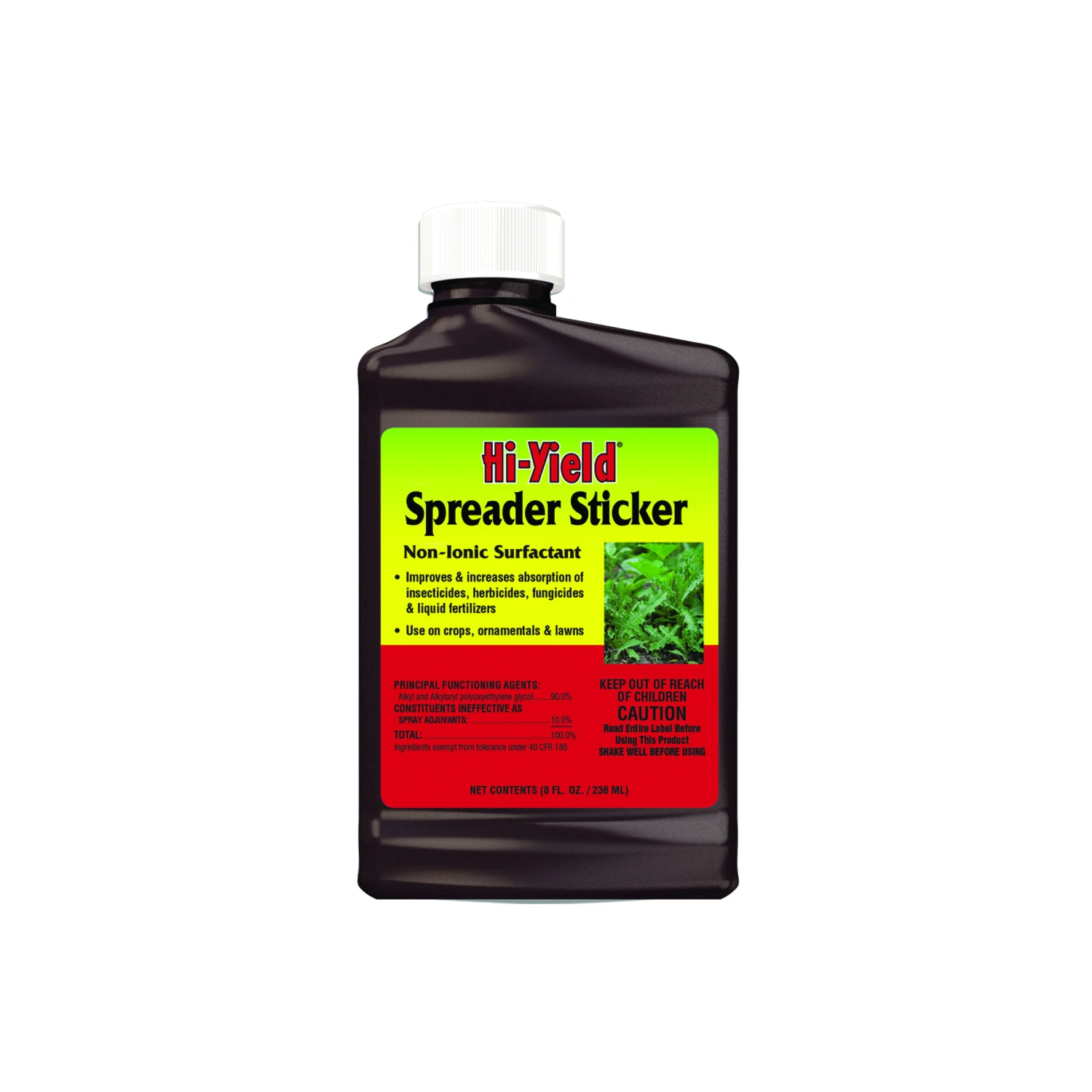 Hi-yield 8 Oz. Concentrate Liquid Spreader Sticker For Pesticides And Fertilizers