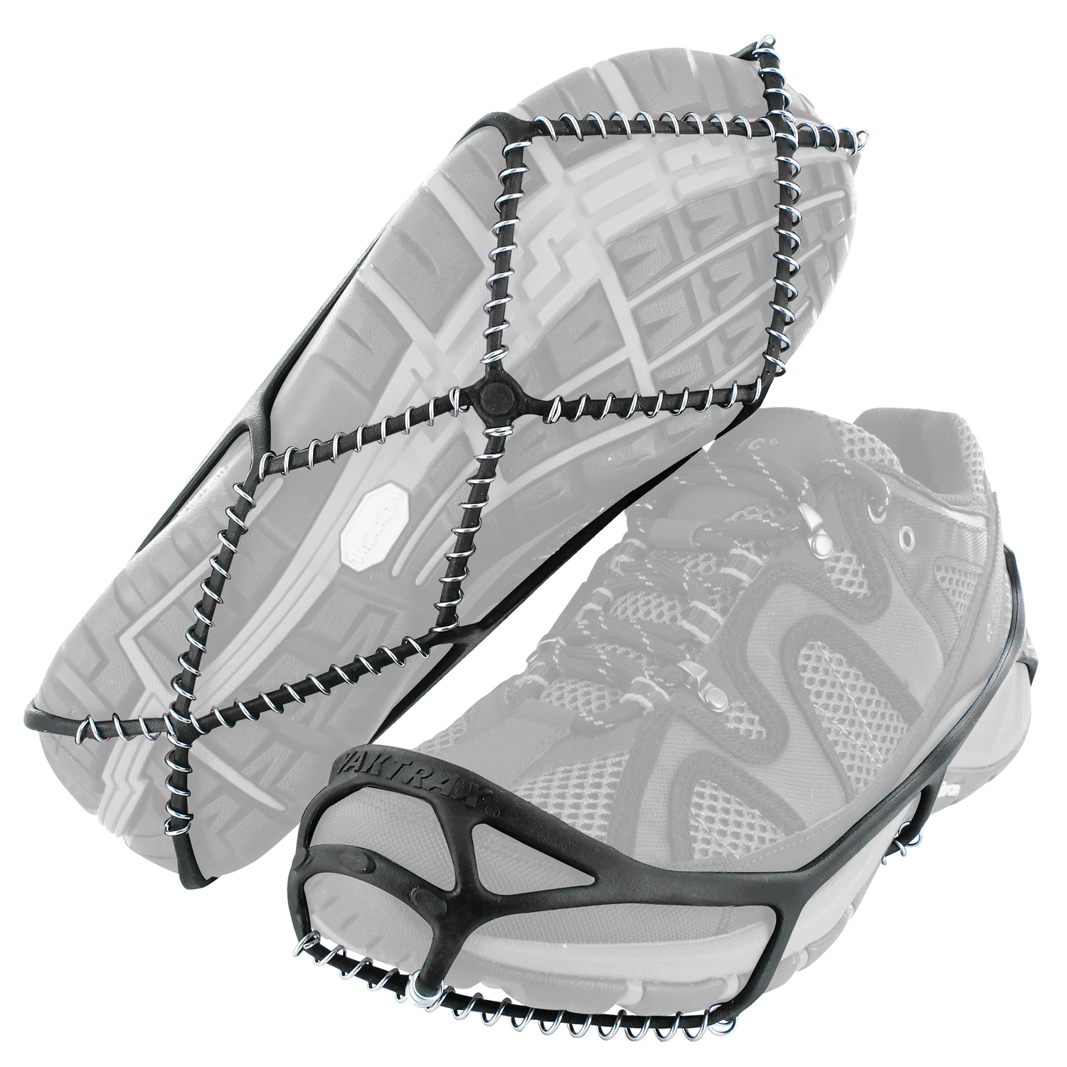 Walk Extra Small Black Polyelastomer Ice Cleat For Snow And Ice Traction
