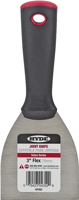 Value Series 3 In. Flexible Putty Knife With Ergonomic Handle