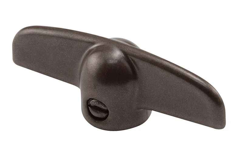 Tee Handle Casement Window Operator, Bronze, 3/8-In., 2-Pk.