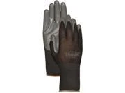 Puncture Resistant Nitrile Gloves, Nylon Knit Liner, Men's M
