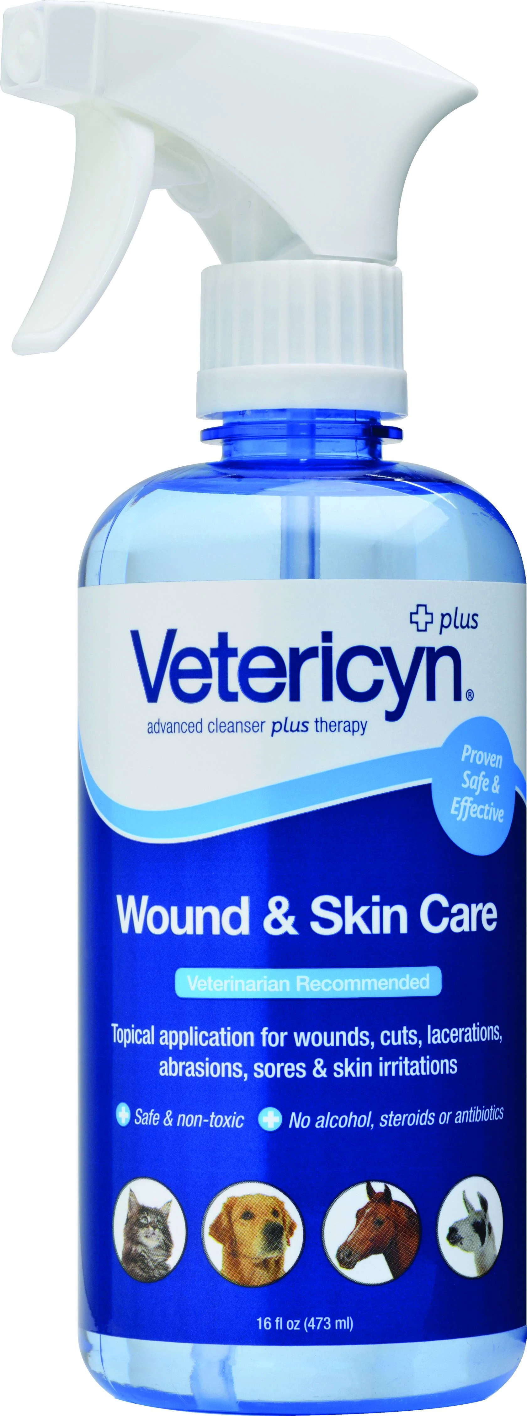 VETERICYN- WOUND & SKIN 16OZ