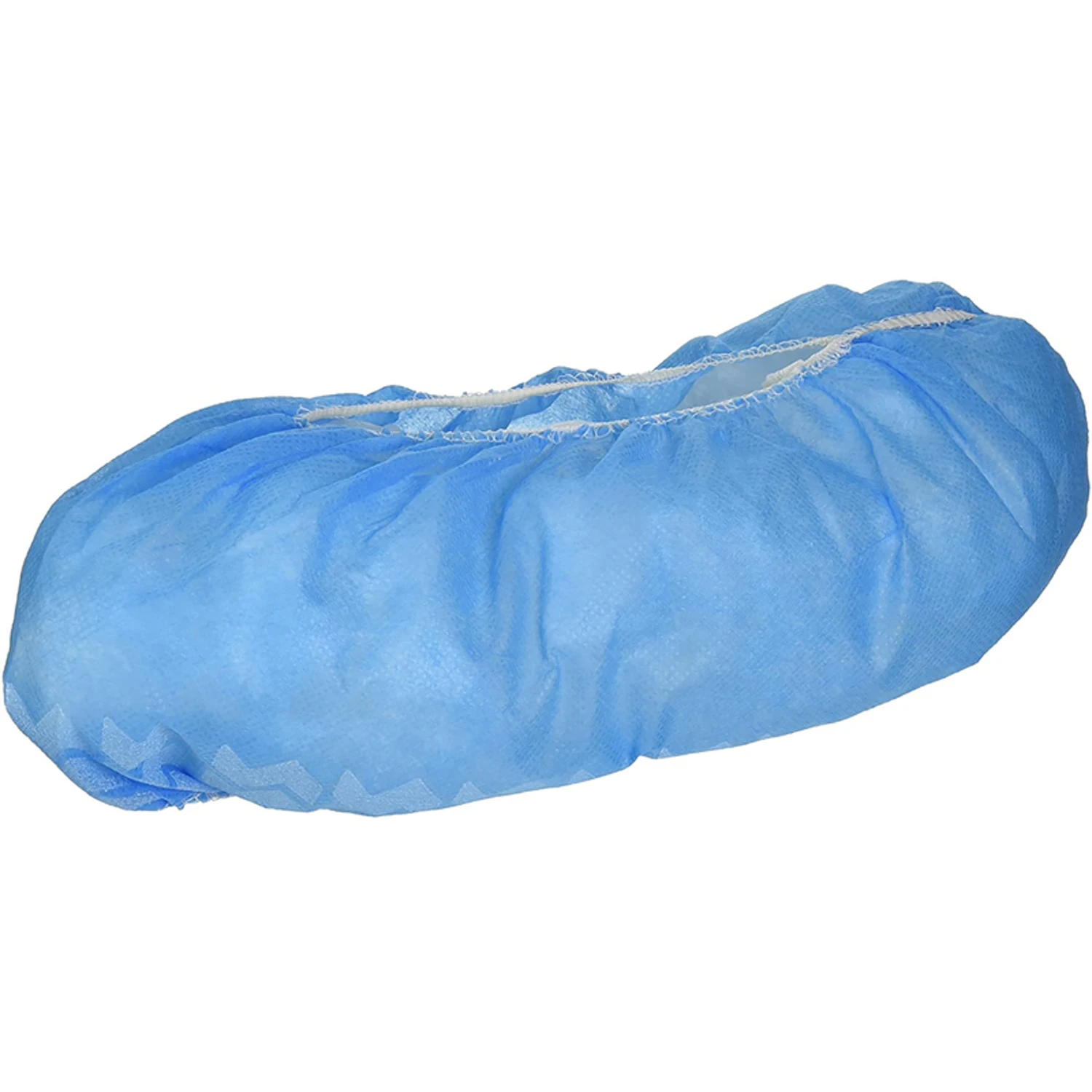 Sc3001pb Universal Cloth Shoe Covers, Blue, Elastic Closure, Lightweight