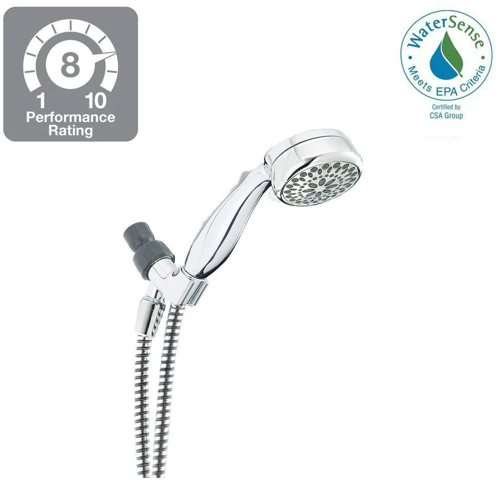 75701 7-spray Handheld Handshower In Chrome With Massage Feature