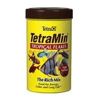 Min Tropical Fish Food Flakes, 7.06 Ounces - Balanced Diet For Tropical Fish