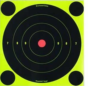 Birchwood Casey Shoot-N-C 8-inch Bull's Eye Targets (Pack of 30)