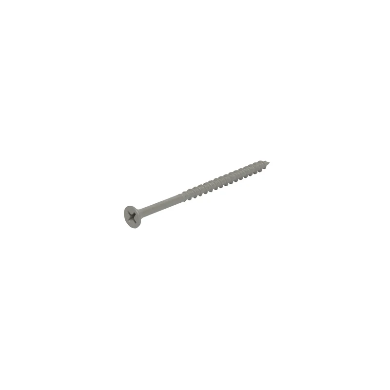 #10 x 3 in. Philips Bugle-Head Coarse Thread Sharp Point Polymer Coated Exterior Screw (5 lbs.-Pack)