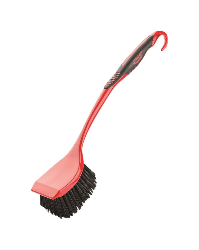 Long Handle Utility Brush with Durable Bristles for Heavy Duty Cleaning