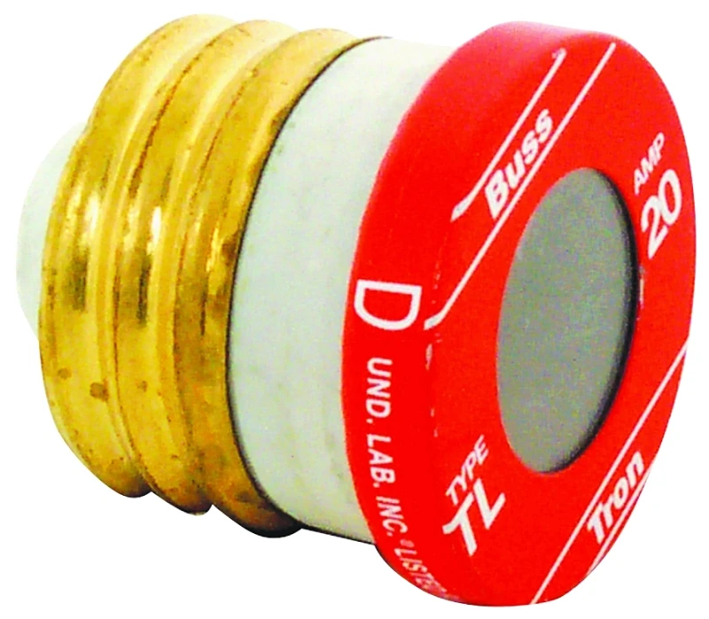 Tl-20 20a Time Delay Plug Fuse 125v Ac (4-pack) Ul Listed