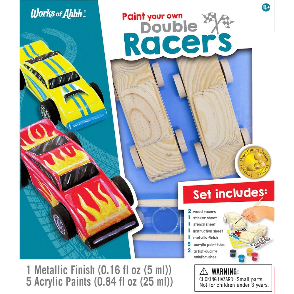 Works Of Ahhh... Wooden Painting Kit - Choo Choo Train Model 21417