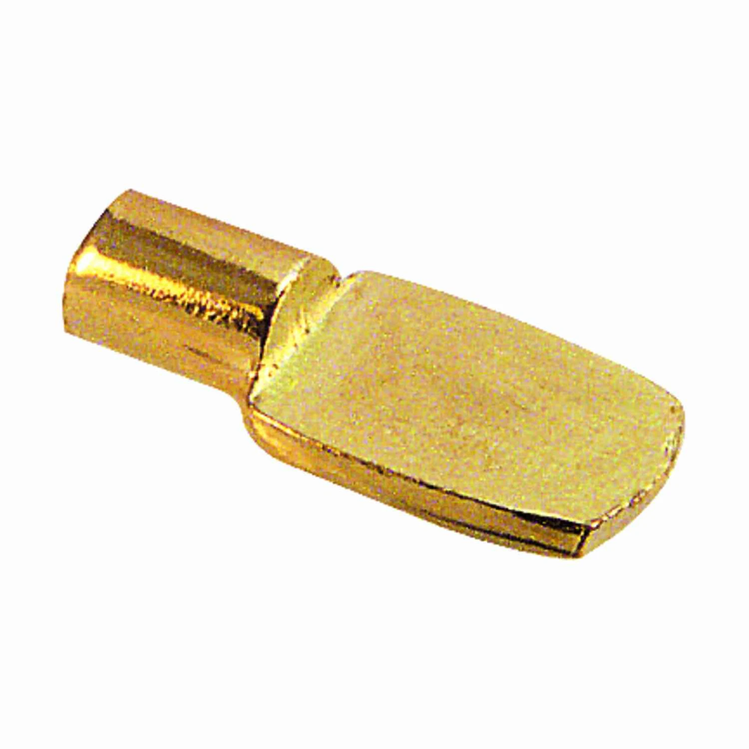 20-Lb. Shelf Support Pegs, Brass-Plated Steel, 3/4 x 1/4 In., 8-Pk.