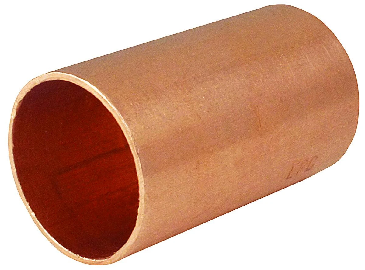 100 Series 30900 1/2 In. Copper Pipe Coupling With Stop