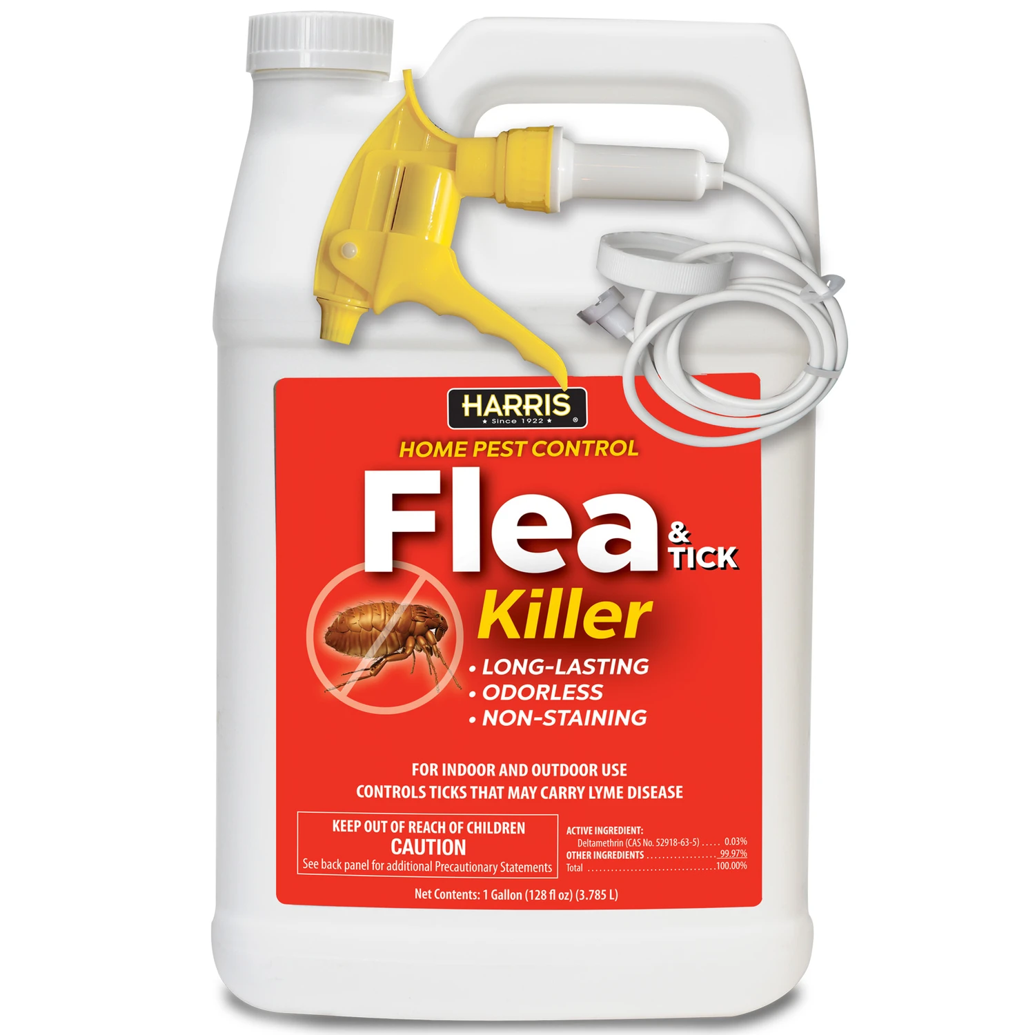 Hft-128 Flea And Tick Killer Liquid Spray, 1 Gallon For Home Use