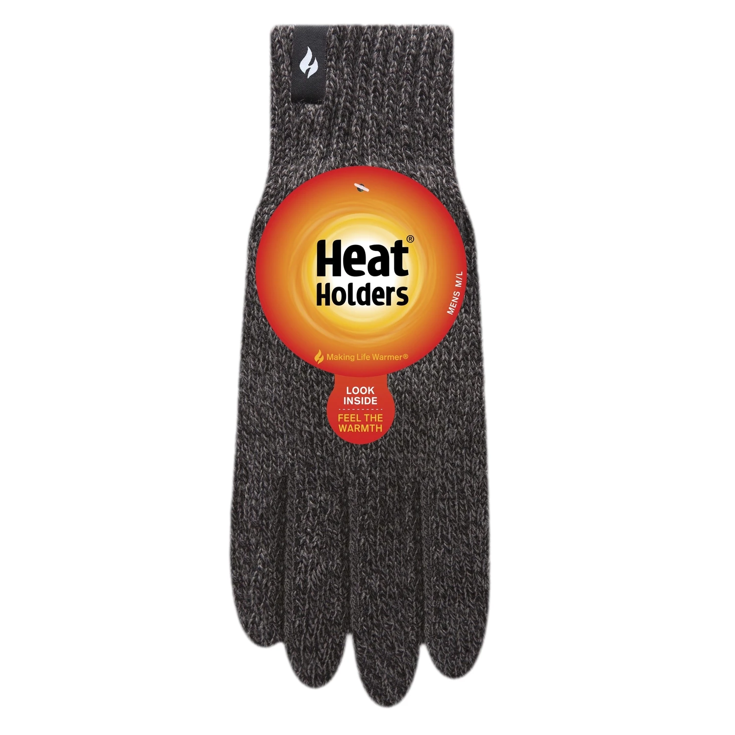 Men's Medium Charcoal Thermal Gloves