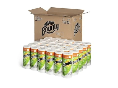 Perforated Towel Rolls, 2-Ply, White, 11 x 10 1/5, 40 Sheets/Roll, 30 Rl/Ctn