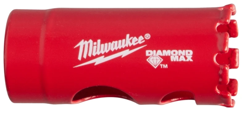 Milwaukee Diamond Plus 7/8 In. Diamond Grit Hole Saw, 1-1/2 In. Cutting Depth, Model 49-56-5605