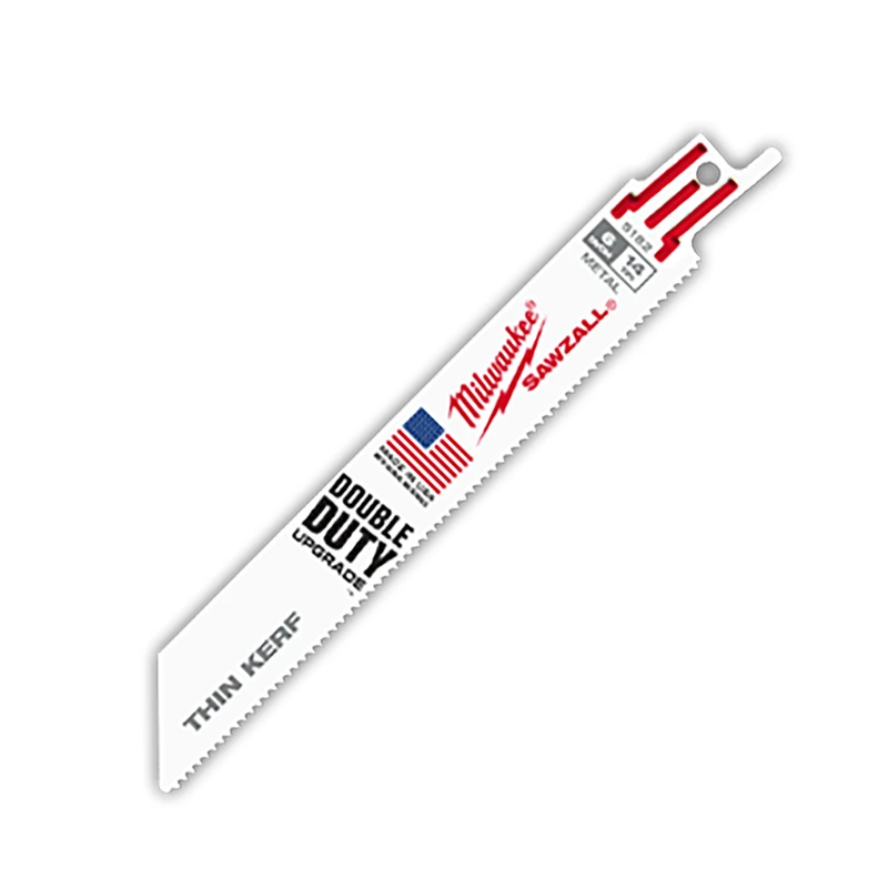 Milwaukee SAWZALL 6 in. Bi-Metal Reciprocating Saw Blade 14 TPI 1 pk