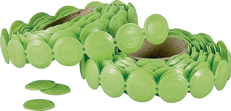 Staplepac 3/8 In. Caps & Staples (2016 Count, 12 Rolls Of 168 Caps)