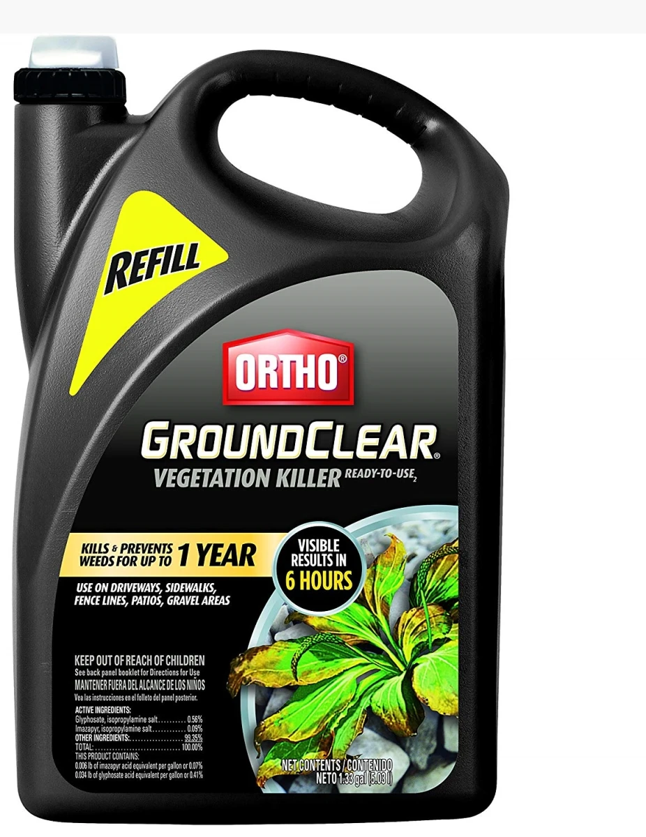 Groundclear 1.33 Gallon Ready To Use Vegetation Killer With Comfort Wand
