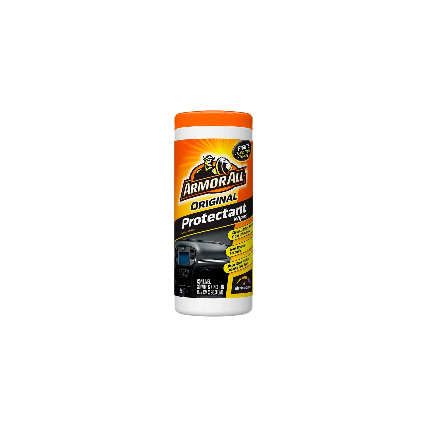 Original Formula Car Protectant Wipes, 30 Count