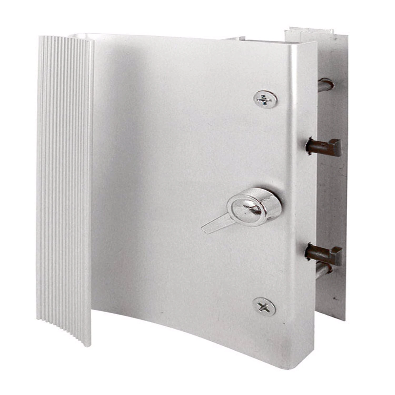 C 1014 Aluminum Sliding Patio Door Handle Set, 7/8 To 1-1/8 In Thick Door
