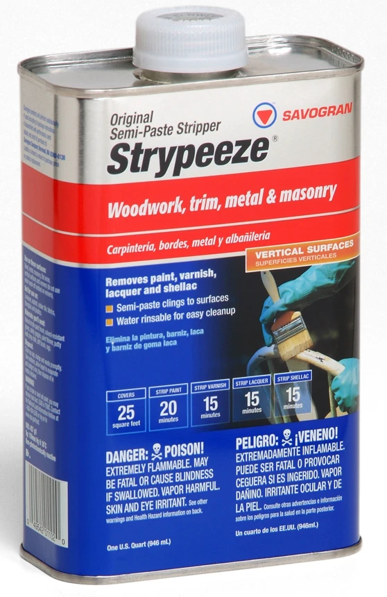 Strypeeze Quart Methylene Chloride Free Paint & Varnish Stripper