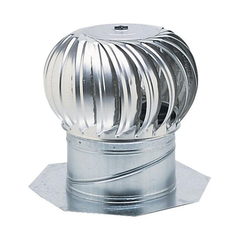 12-inch Internally Braced Aluminum Turbine Vent With Base - Model 52103