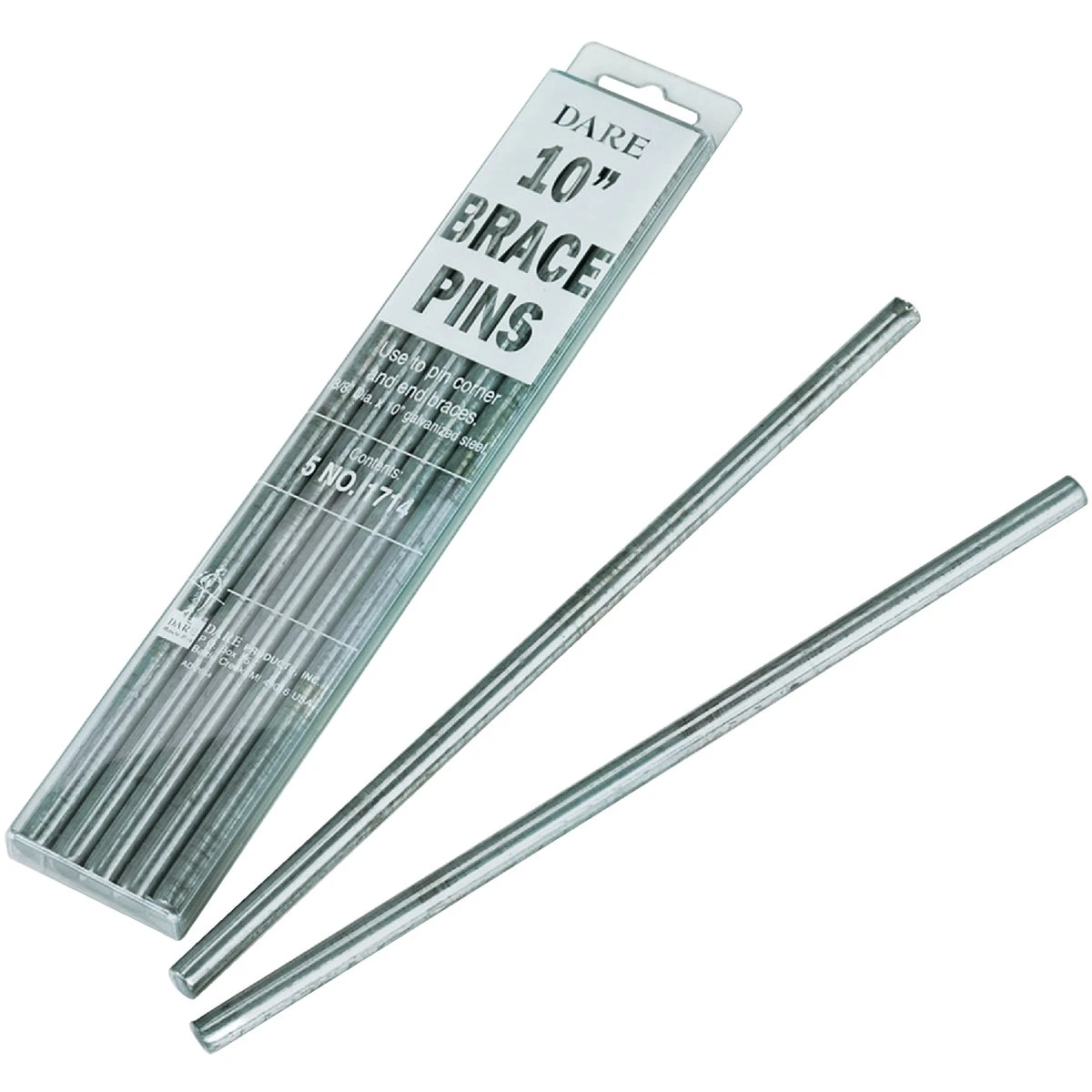 Dare Brace Pin Silver