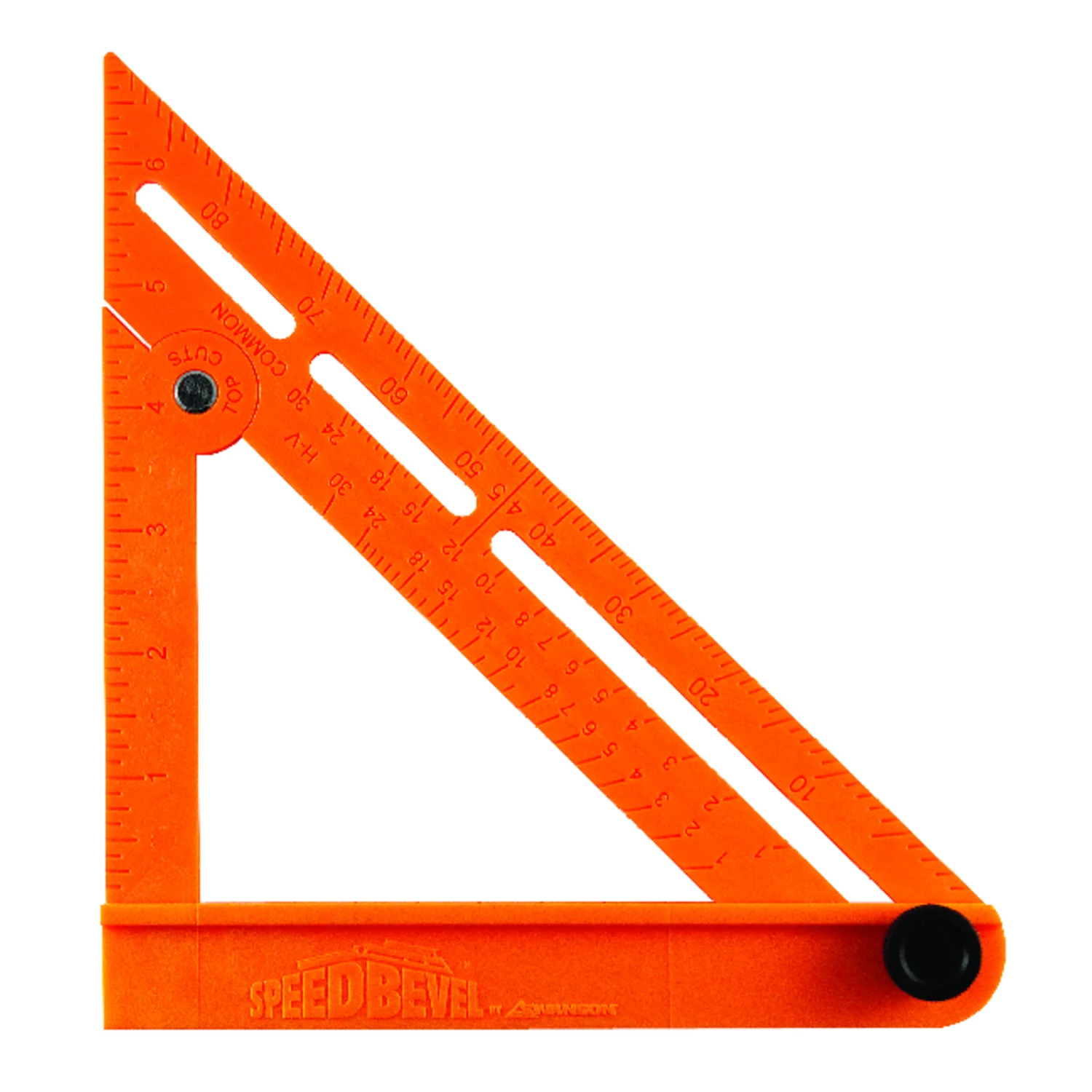 Speed Bevel 7.125 In. Plastic Folding Square And T-bevel Tool